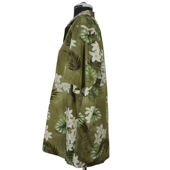 Vintage RJC floral tropical Hawaiian‎ short sleeve button front shirt L - Picture 2 of 13